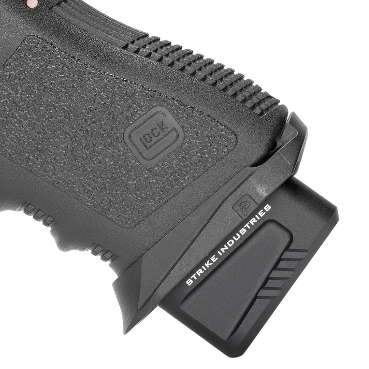 strike industries stopka do magazynka emp led dla glocka z latarka czarna si emp led bk