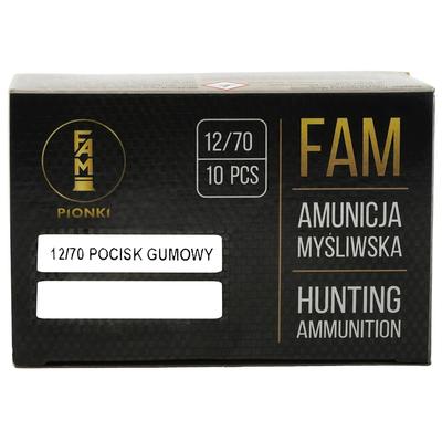 FAM-PIONKI 12/70 Pocisk Gumowy