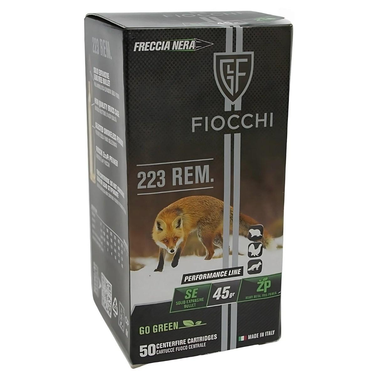 223 rem fiocchi zp se 45gr 2 92g