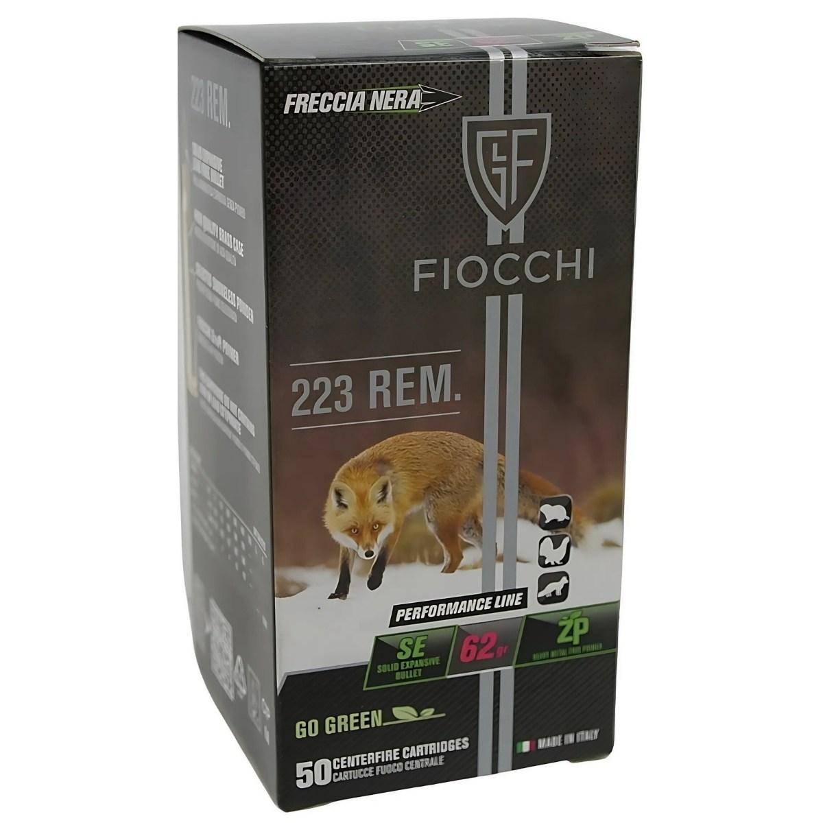 223 rem fiocchi zp se 62gr 4g