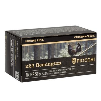 Fiocchi .222 Rem 50gr FMJHP