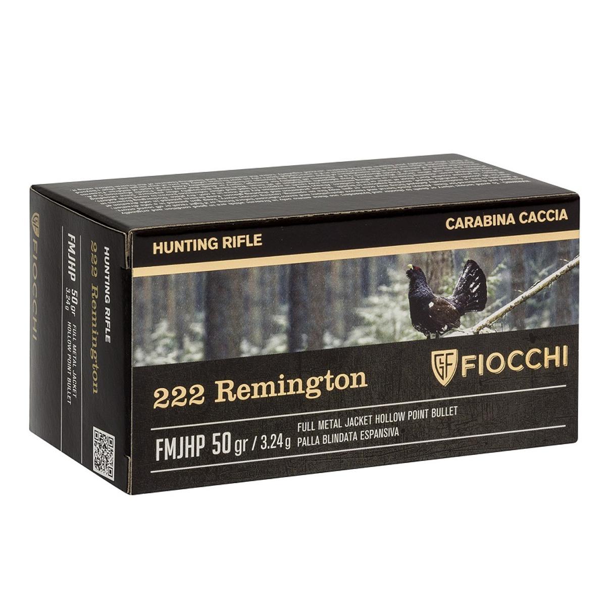 222 rem fiocchi fmjhp 3 24g 50gr