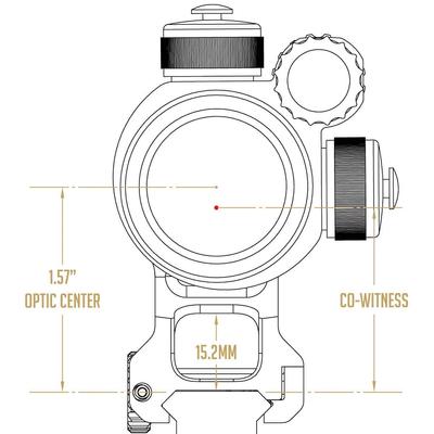 scalarworks montaz kolimatora leap 02 aimpoint pro 1 57 sw0210