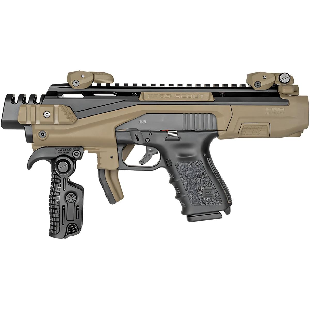 fab defense konwersja glock kpos scout zestaw scout advanced piaskowy
