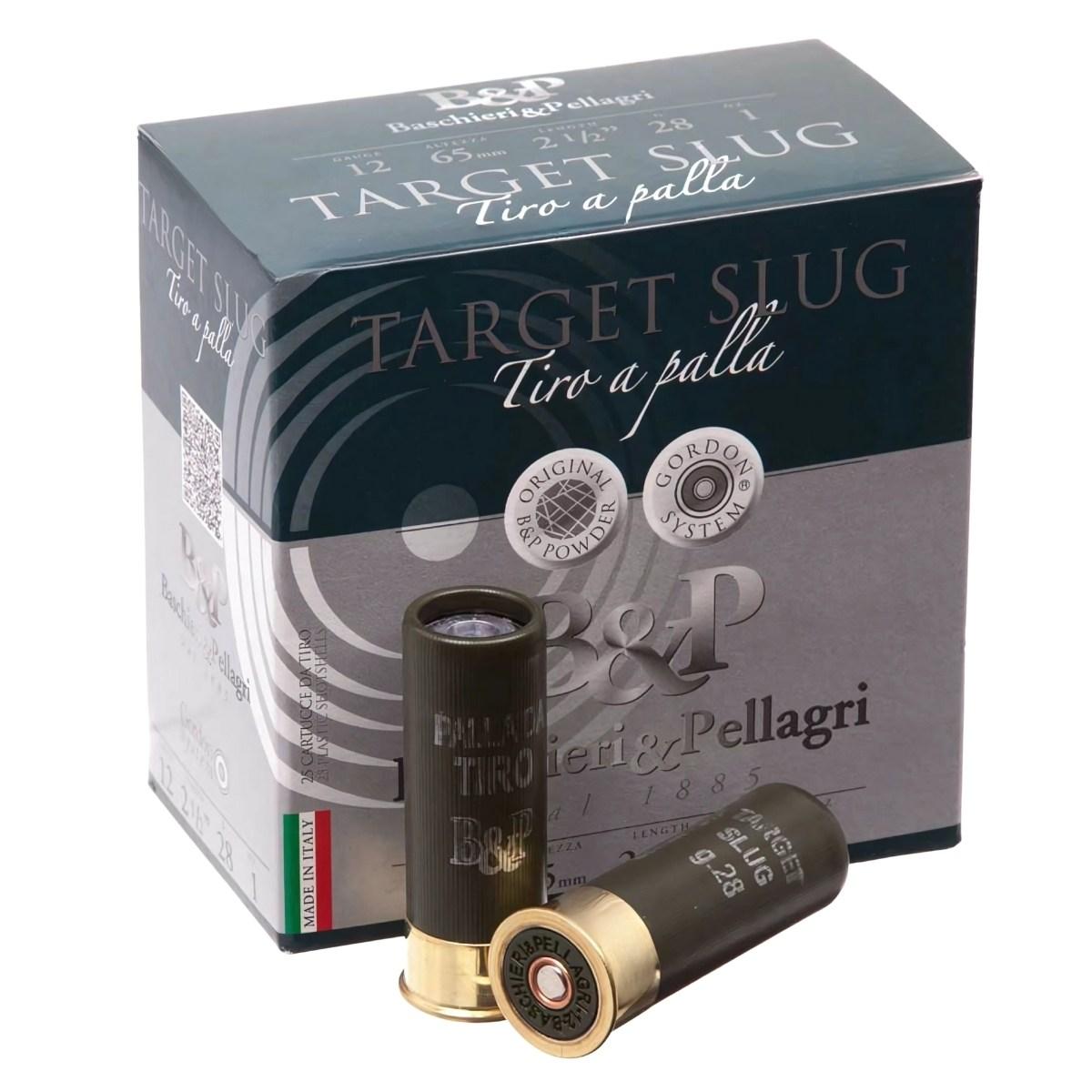 b p 12 65 slug target 28g