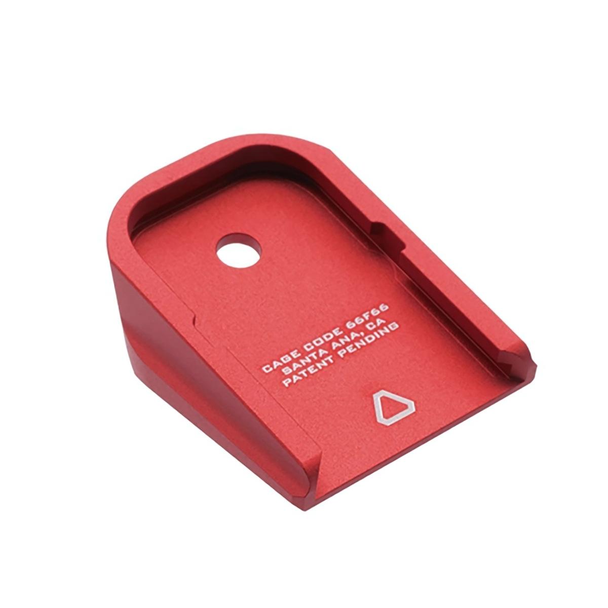 strike industries aluminiowa stopka magazynka do glocka si g albp red