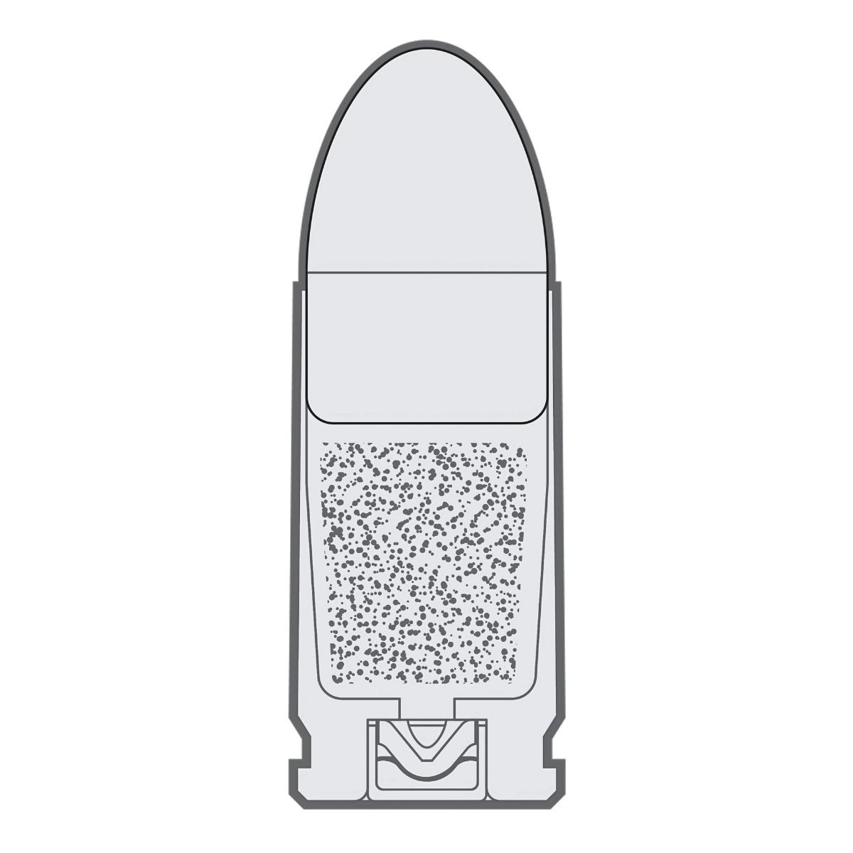 winchester fmj target practice 9x19 124gr 8g w9mm12450
