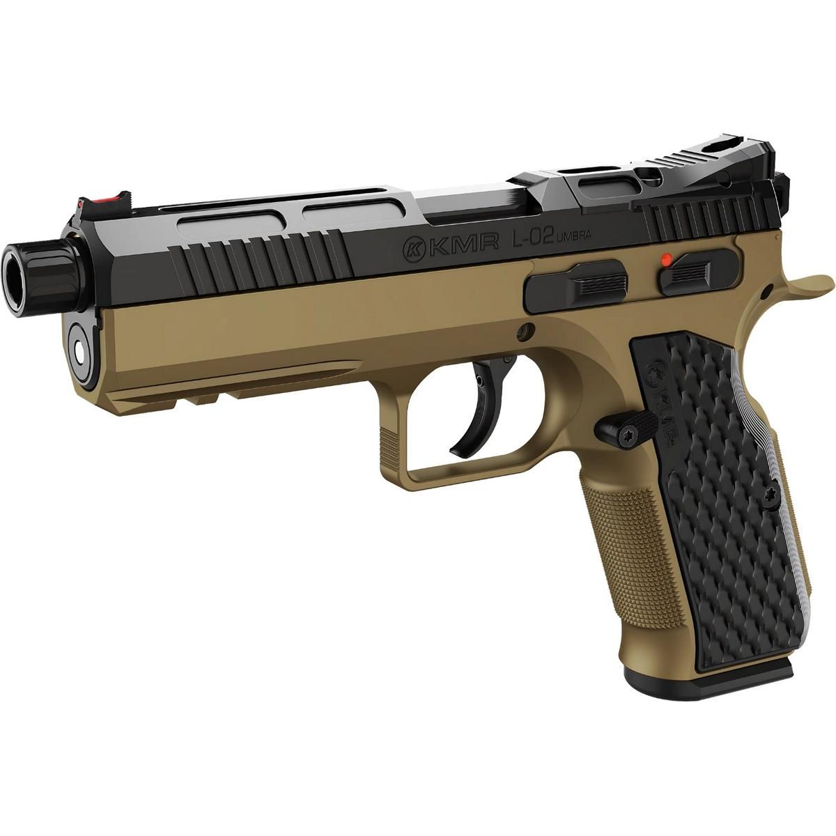pistolet kmr l 02 umbra or sr m13 5x1 sa da brown black