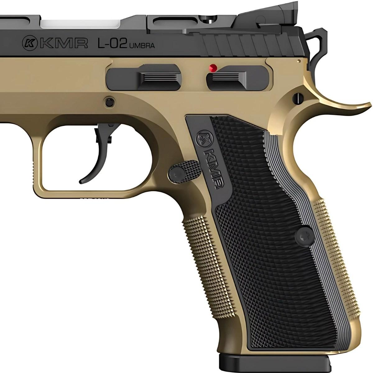 pistolet kmr l 02 umbra or sr m13 5x1 sa da brown black
