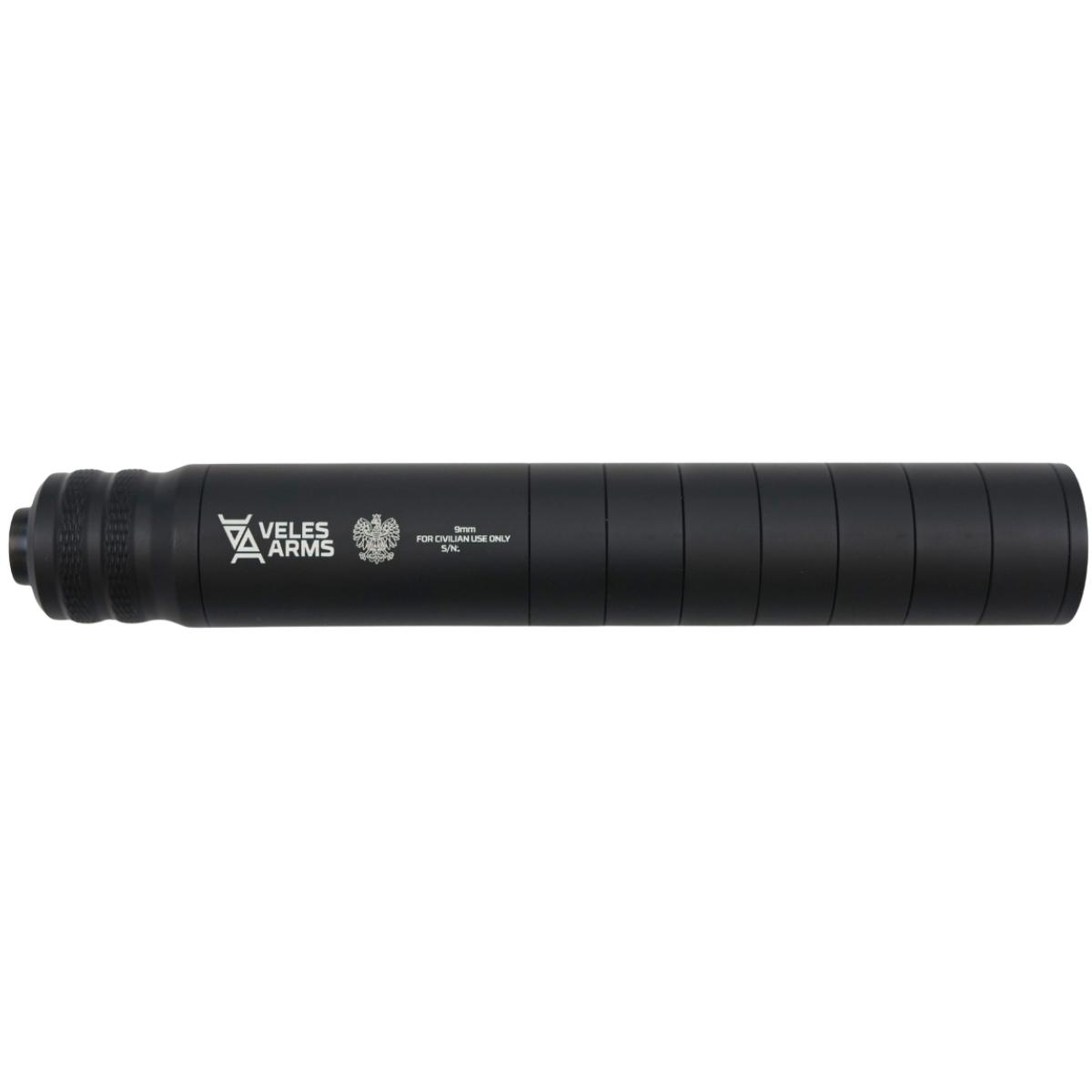 veles arms urzadzenie wylotowe 9mm z urz nielsena gen 2 gwint m13 5x1 lh