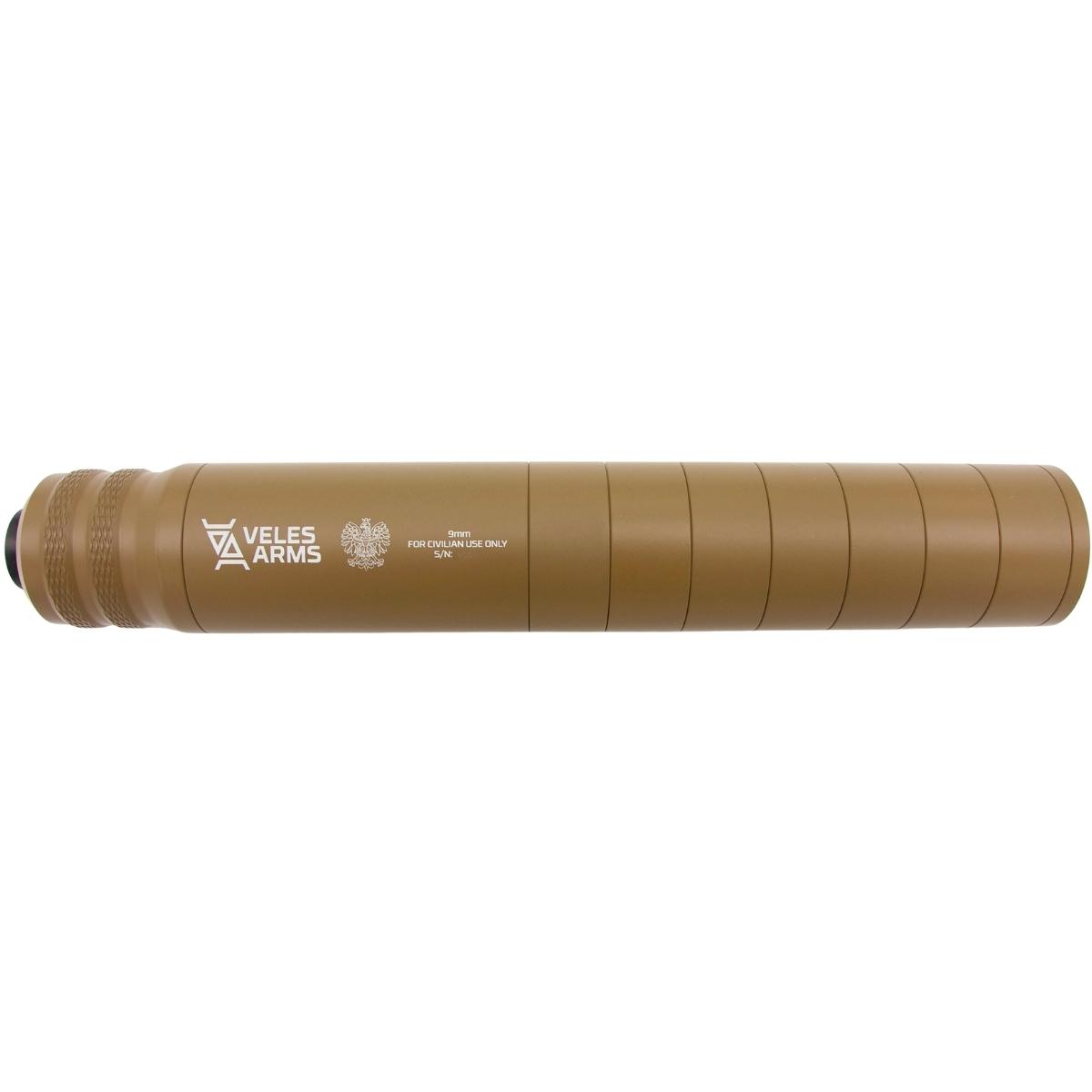 veles arms urzadzenie wylotowe 9mm z urz nielsena gen 2 fde gwint 1 2x28