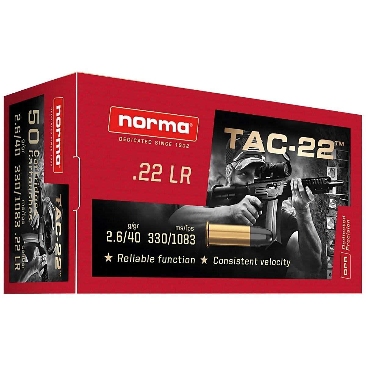 22 lr norma 40gr