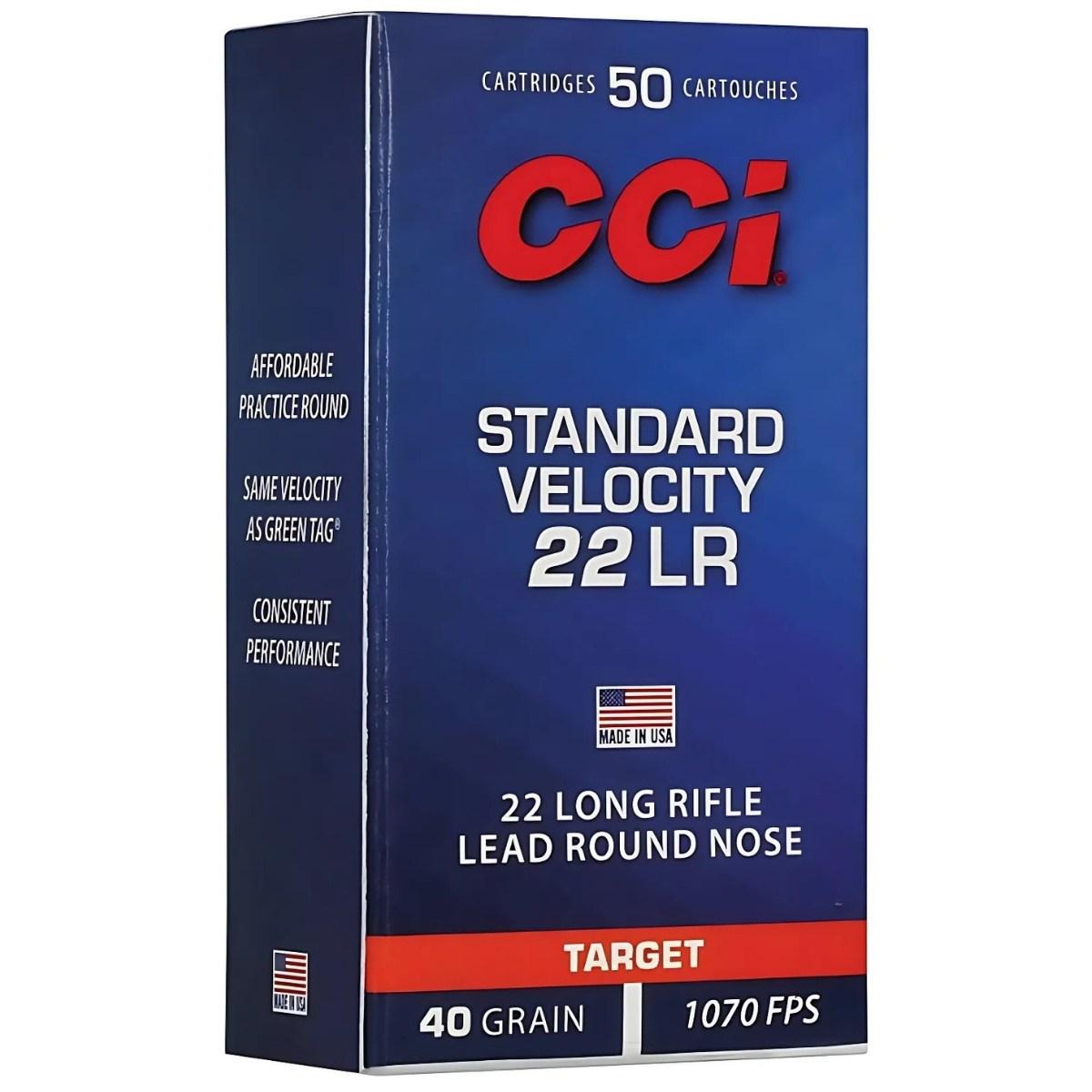 22 lr cci lrn standard velocity