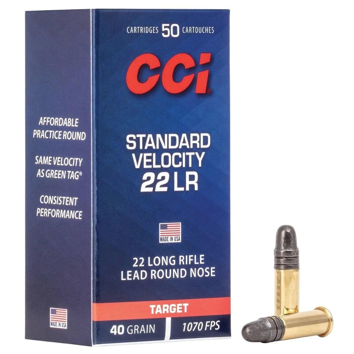 cci lrn standard velocity 22 lr 40gr 35