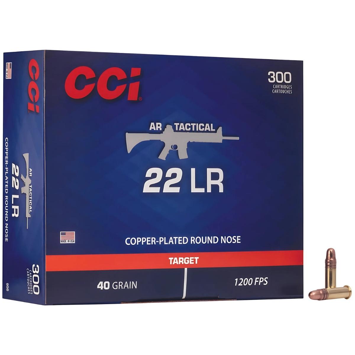 cci 22 lr ar tactical 40gr