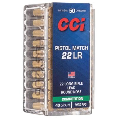 CCI .22 LR Pistol Match LRN...