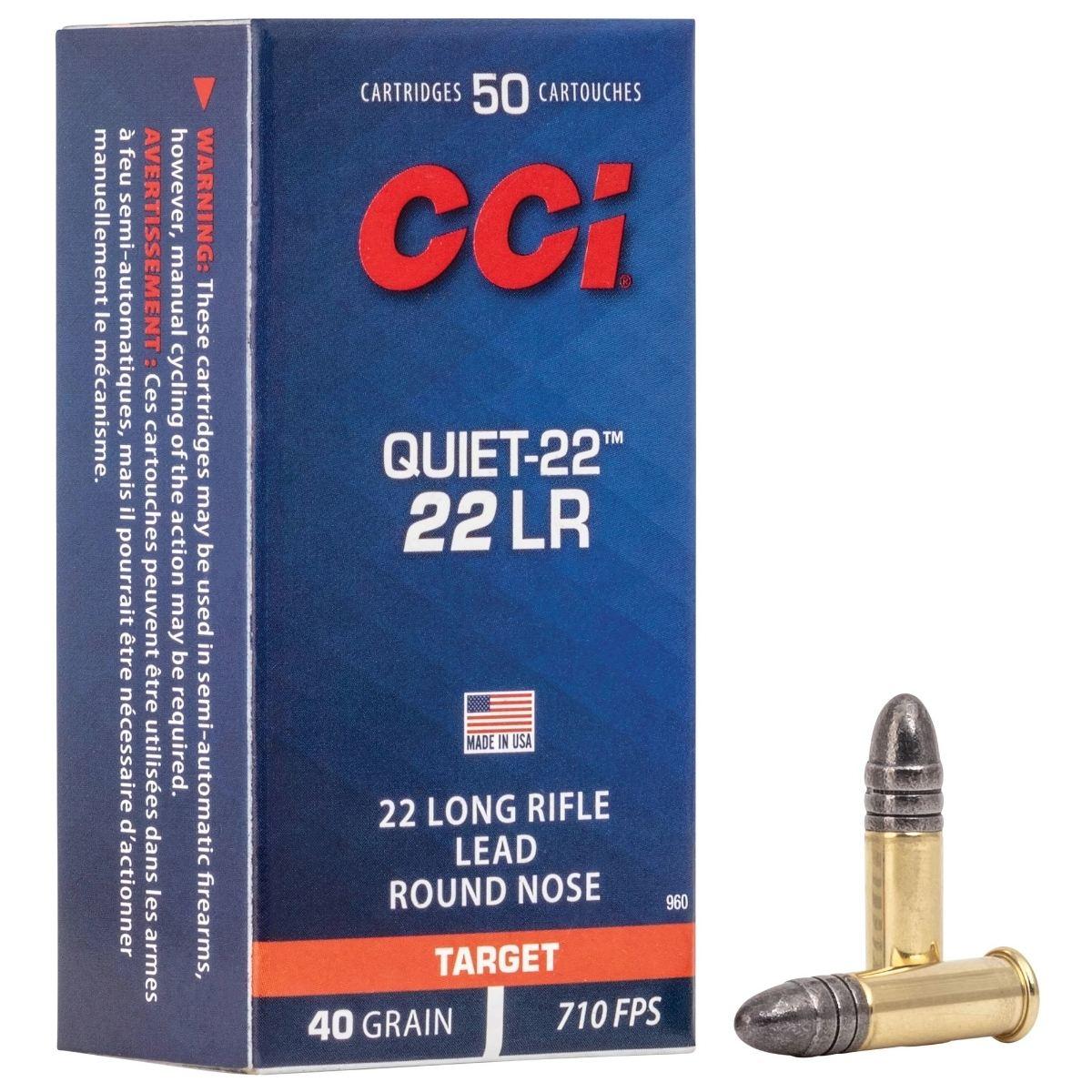 22 lr cci q22 subsonic lrn 40gr