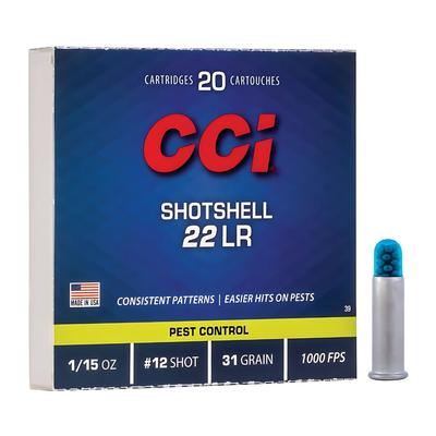 22 lr cci shotshell 31gr