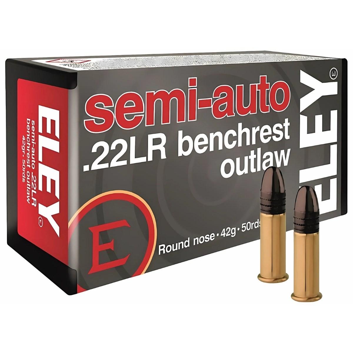 22 lr eley semi auto benchrest outlaw 42gr 2 69g