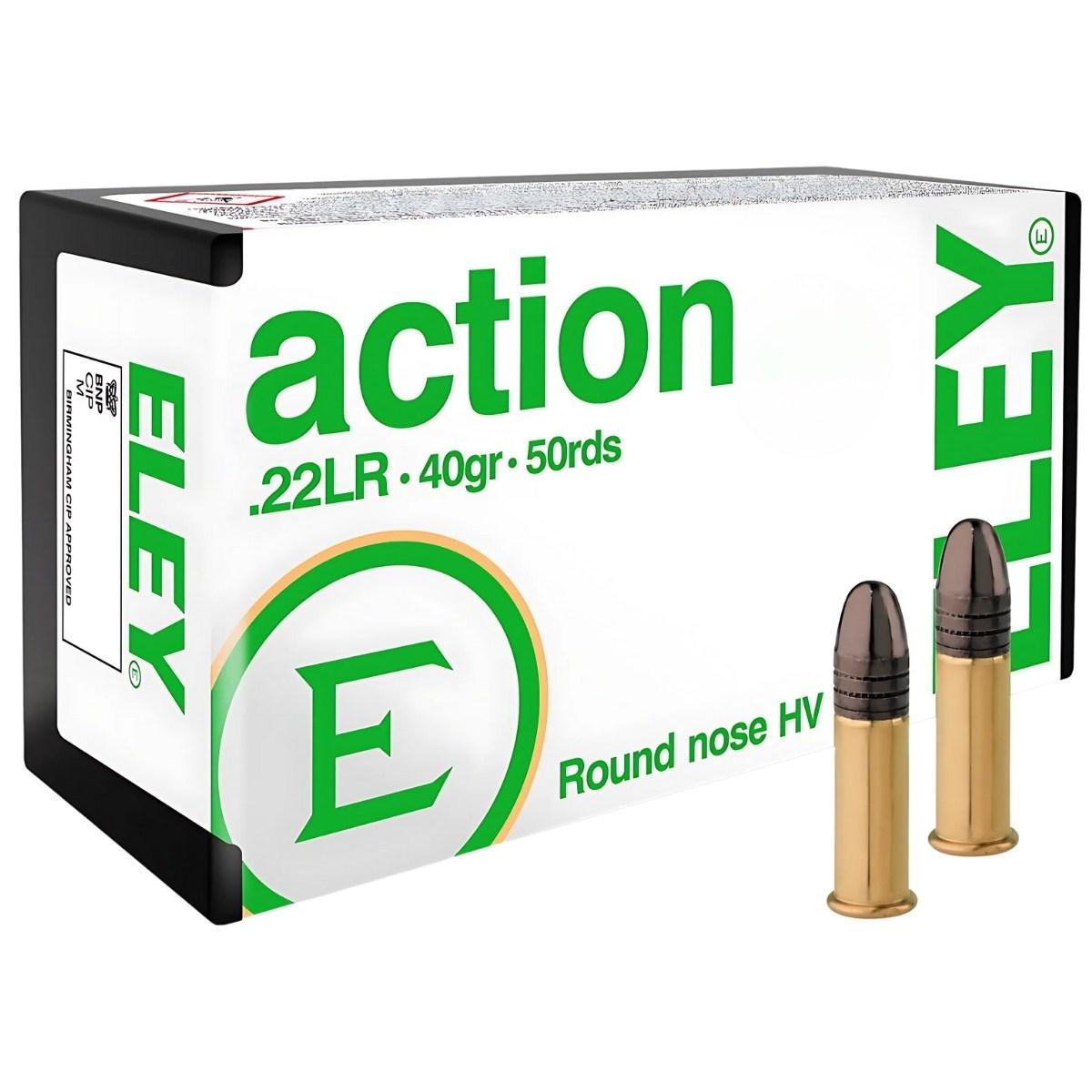 eley action 22 lr 40 gr