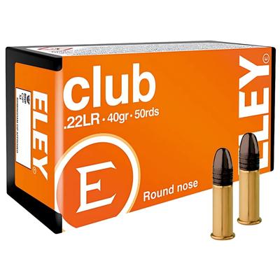 .22 LR Eley Club 40gr/2,59g