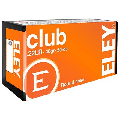 22 lr eley club 40gr 2 59g