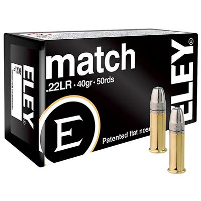 .22 LR Eley Match 40gr/2,59g