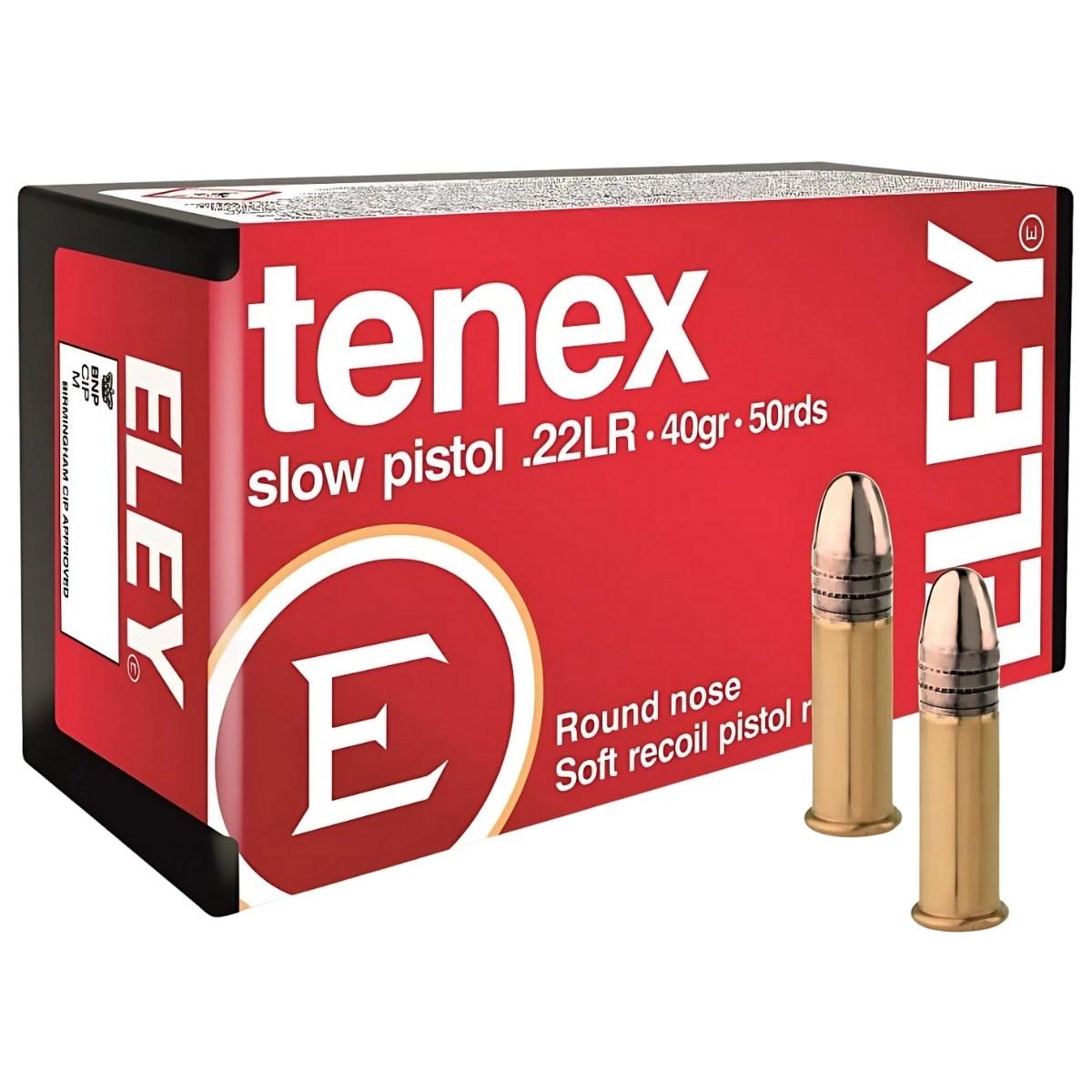 22 lr eley tenex slow pistol