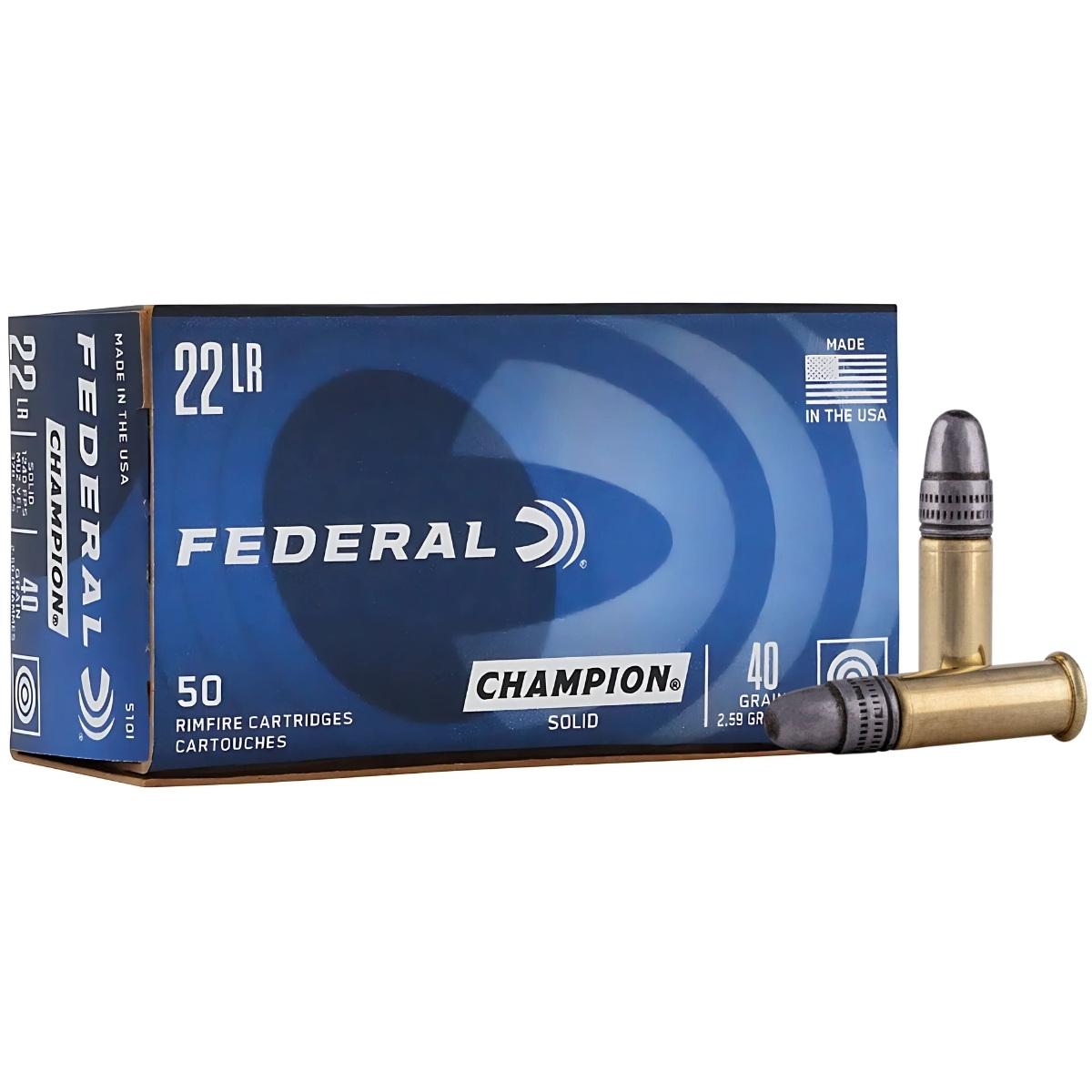 federal champion 40gr 22lr