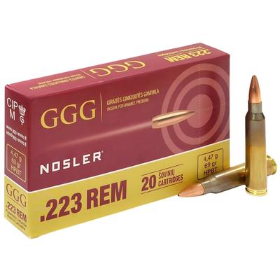 223 rem ggg hpbt nosler 69gr