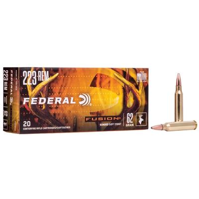 federal 223 rem fusion sp 62gr