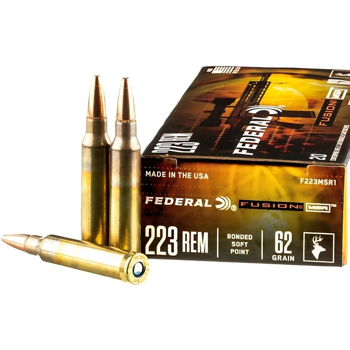 federal 223 rem fusion sp 62gr