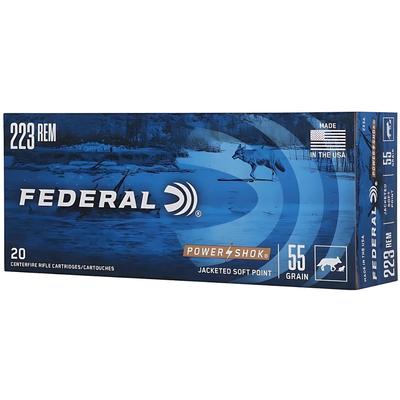 223 rem federal sp 55gr