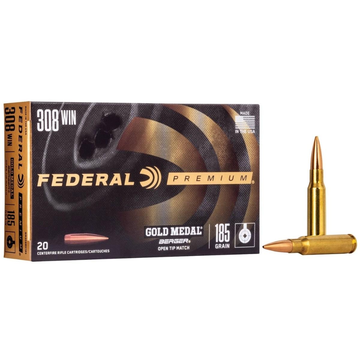 federal 308 win berger otm gold medal 185gr