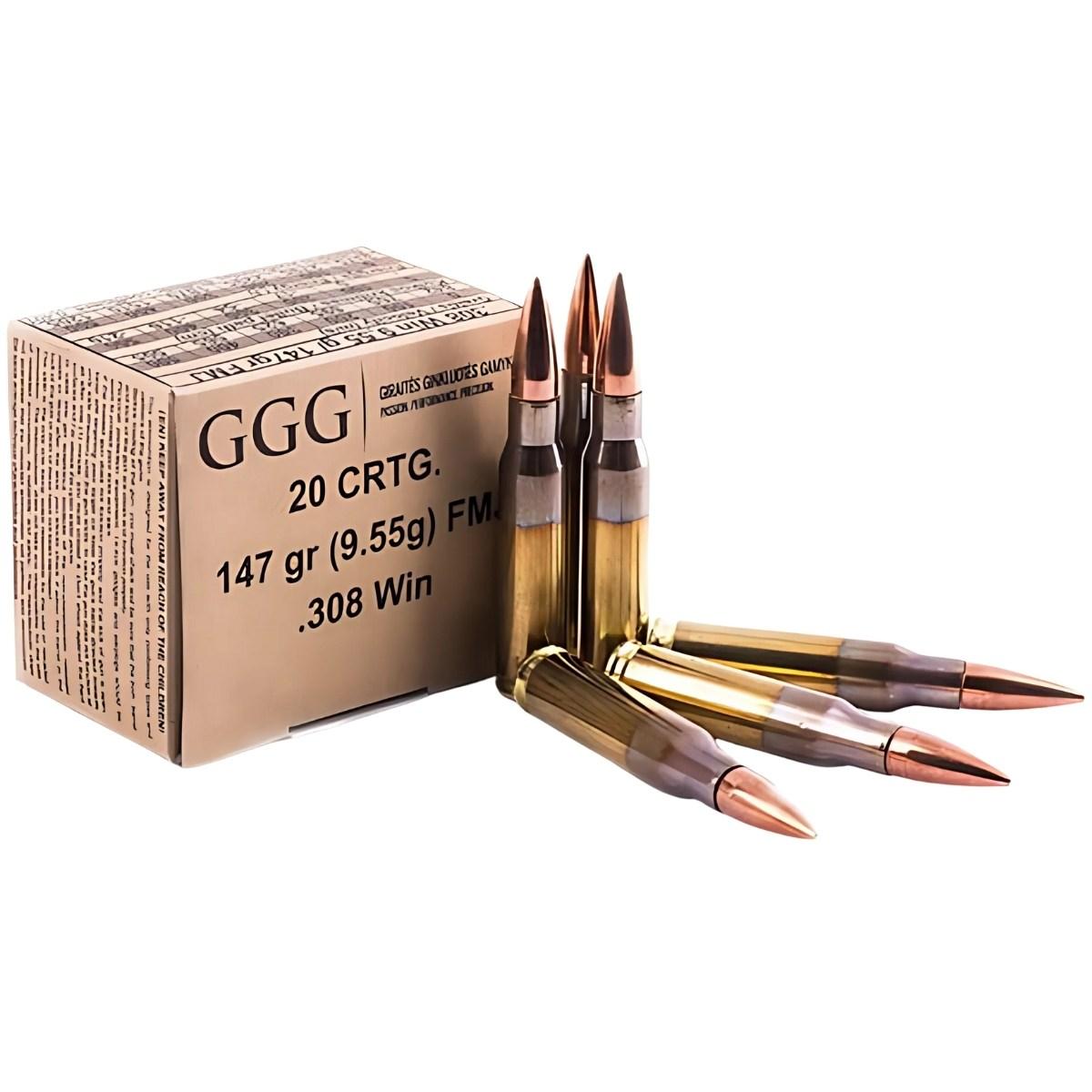 ggg 308 win 147gr fmj