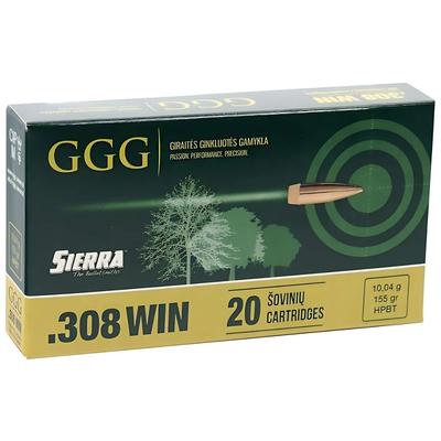 GGG .308 Win 155gr HPBT Sierra