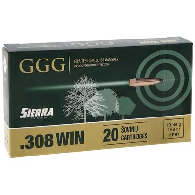 GGG .308 Win 168gr HPBT -...