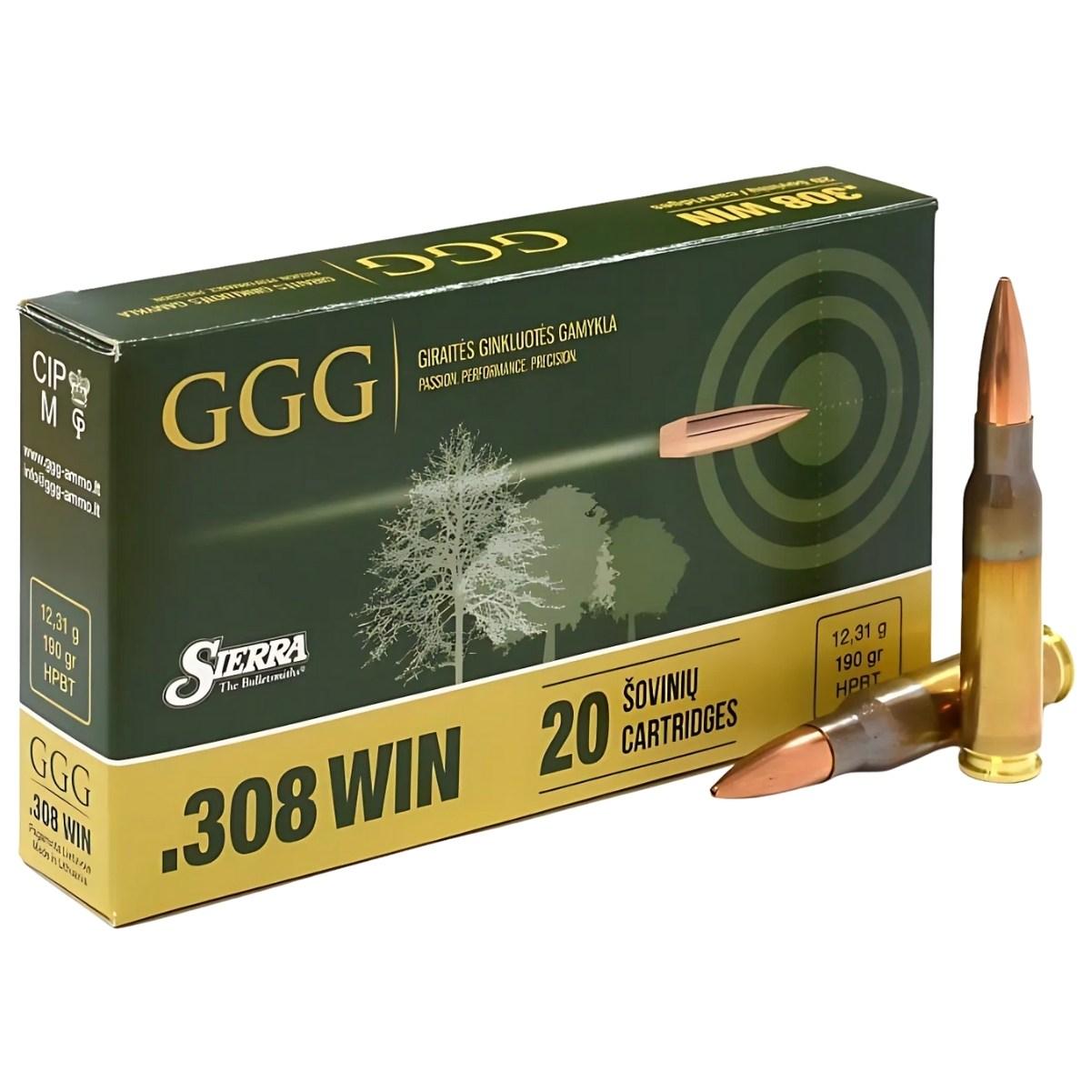 ggg 308 win 190gr hpbt sierra