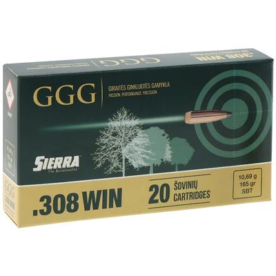 GGG  .308 Win 165gr SBT SIERRA