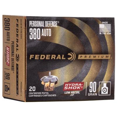 Federal Hydra-Shok .380 ACP...