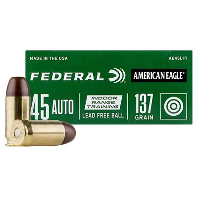 federal lead free 45 acp 137gr