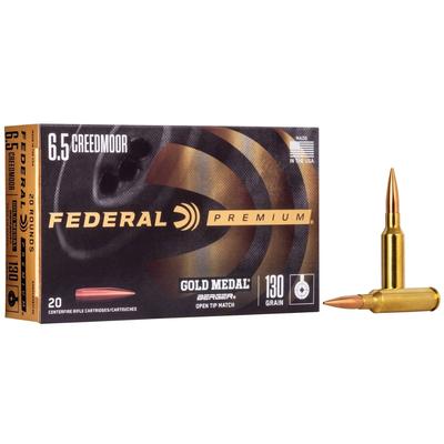 federal gold medal berger 6 5 creedmoor 130gr 8 4g