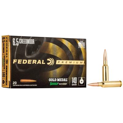 federal gold medal sierra 6 5 creedmoor 140gr 9g