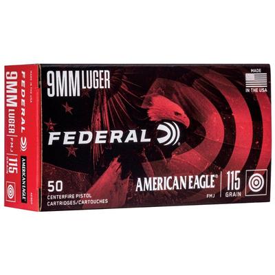 Federal American Eagle 9x19...