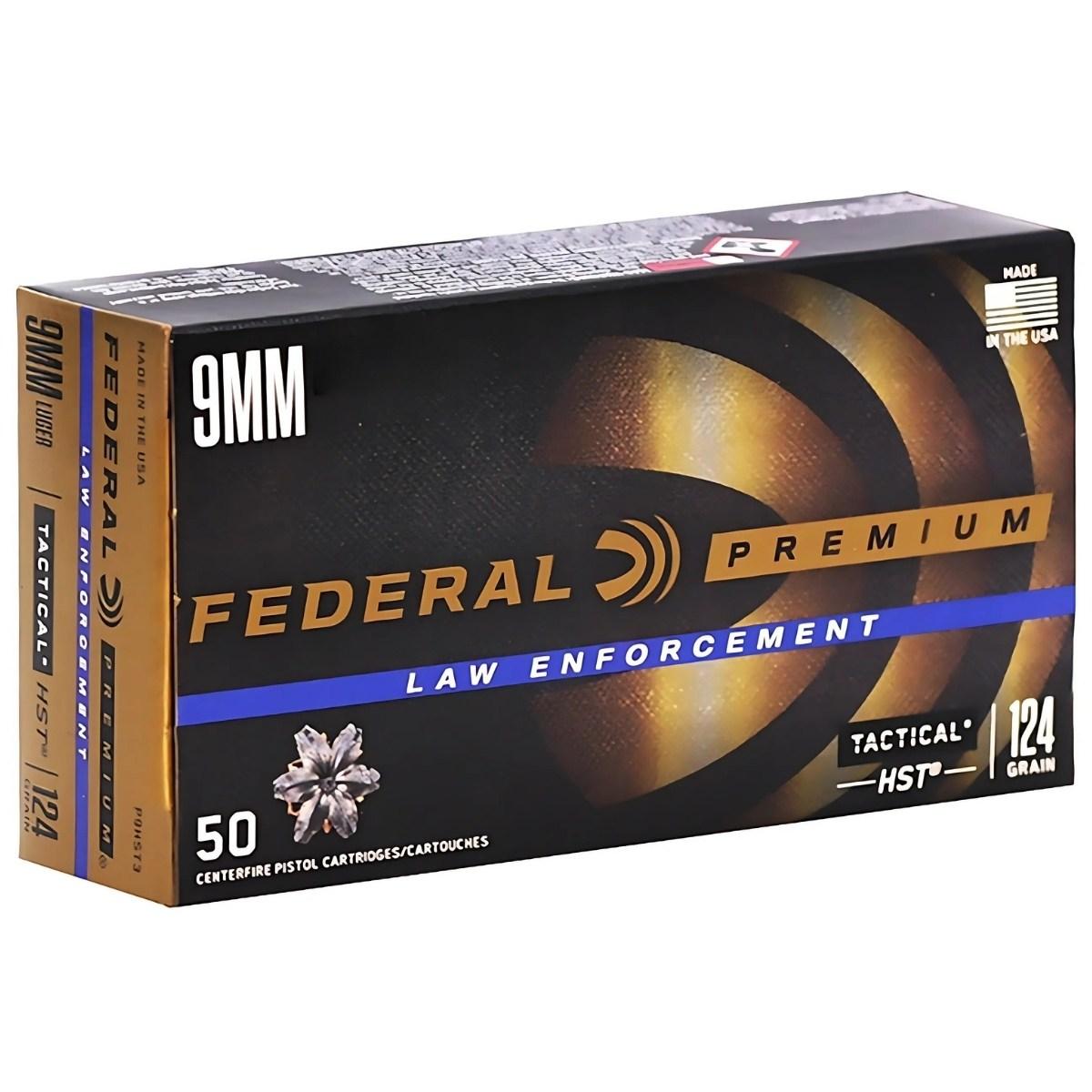 federal hst 9x19 124gr hp