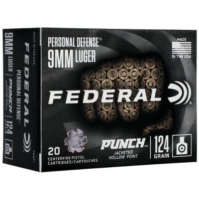 Federal Punch 9x19 124gr JHP
