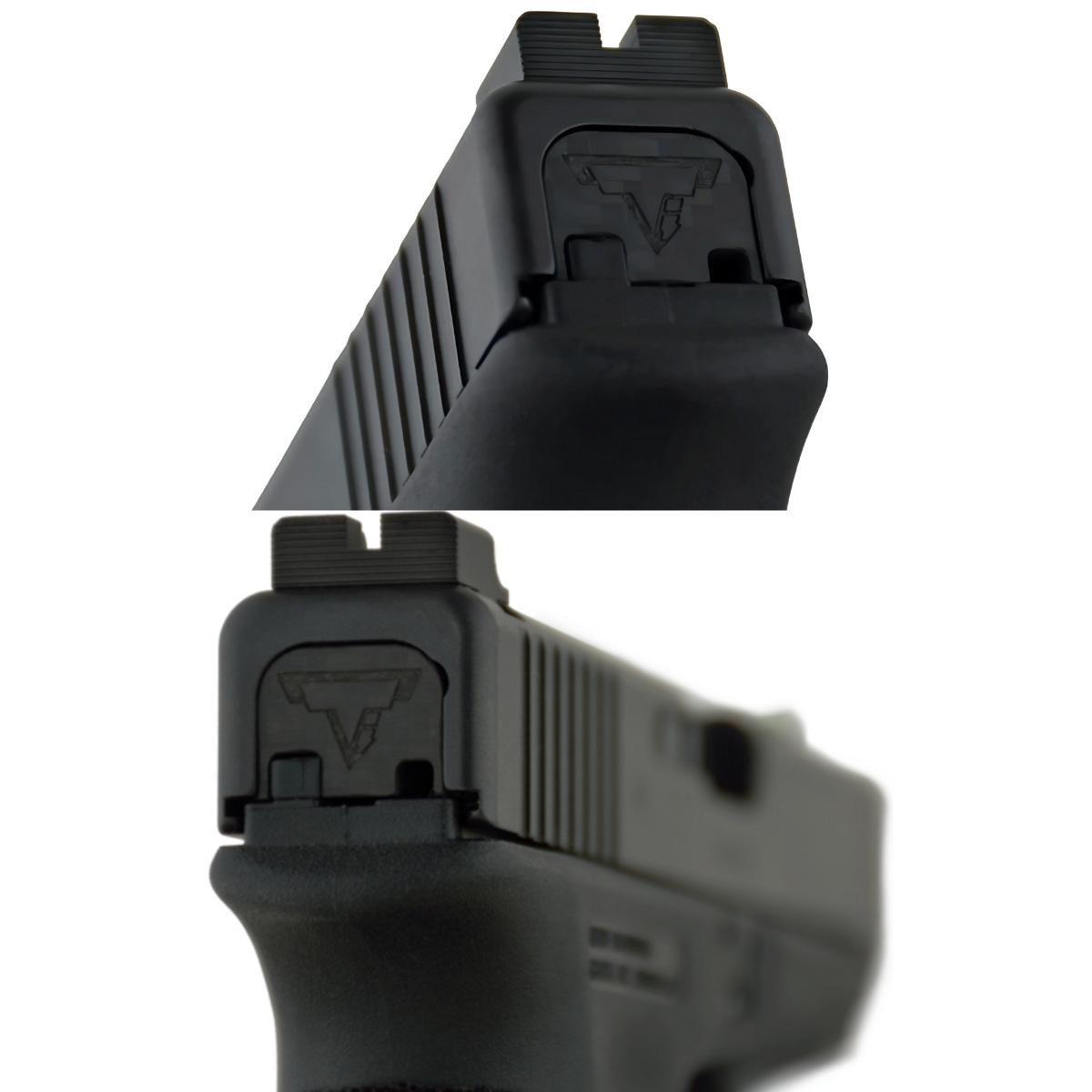 taran tactical innovation custom carbon fiber end plate glock 43x 48 43 42