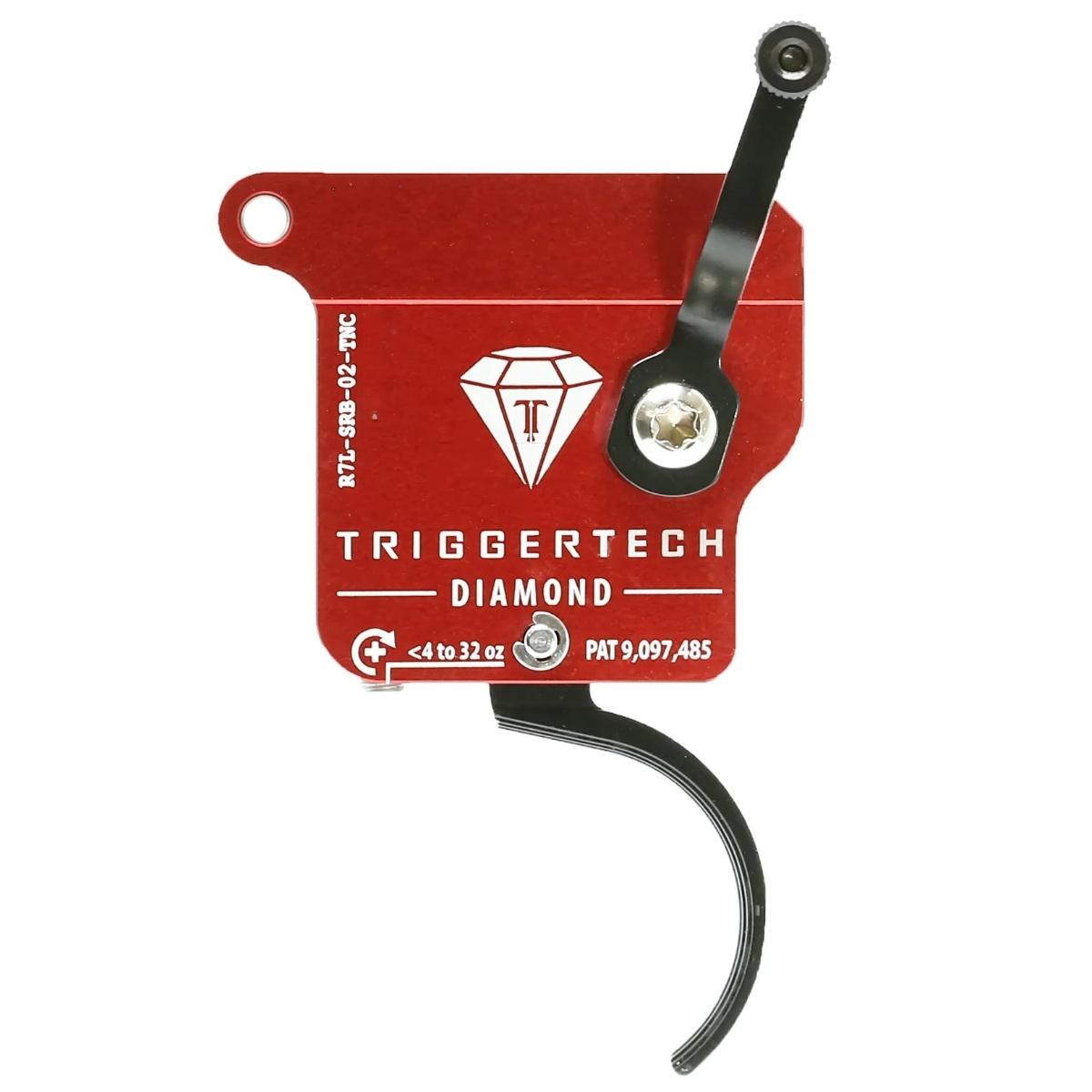 triggertech mechanizm spustowy do rem700 diamond traditional curved single stage lh r7l srb 02 tnc