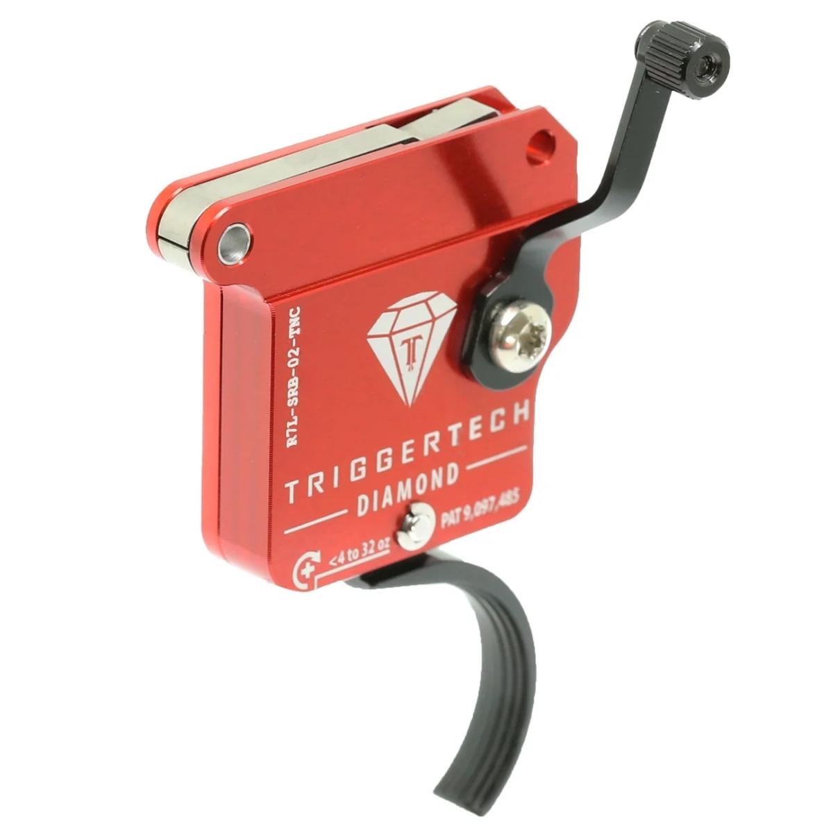 triggertech mechanizm spustowy do rem700 diamond traditional curved single stage lh r7l srb 02 tnc