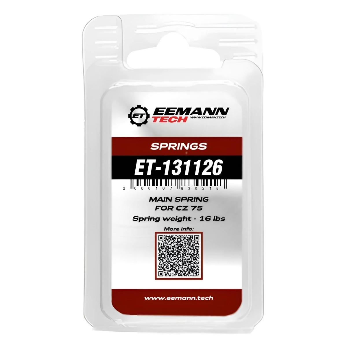 eemann tech sprezyna glowna 16 lbs cz 75 cz 85 cz 75 sp 01 shadow cz shadow 2 cz 75 ts p 07 p 09 et 131126